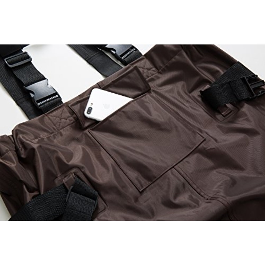 Duck and Fish Brown Chest Wade - Fishing Waders ulasan dan harga