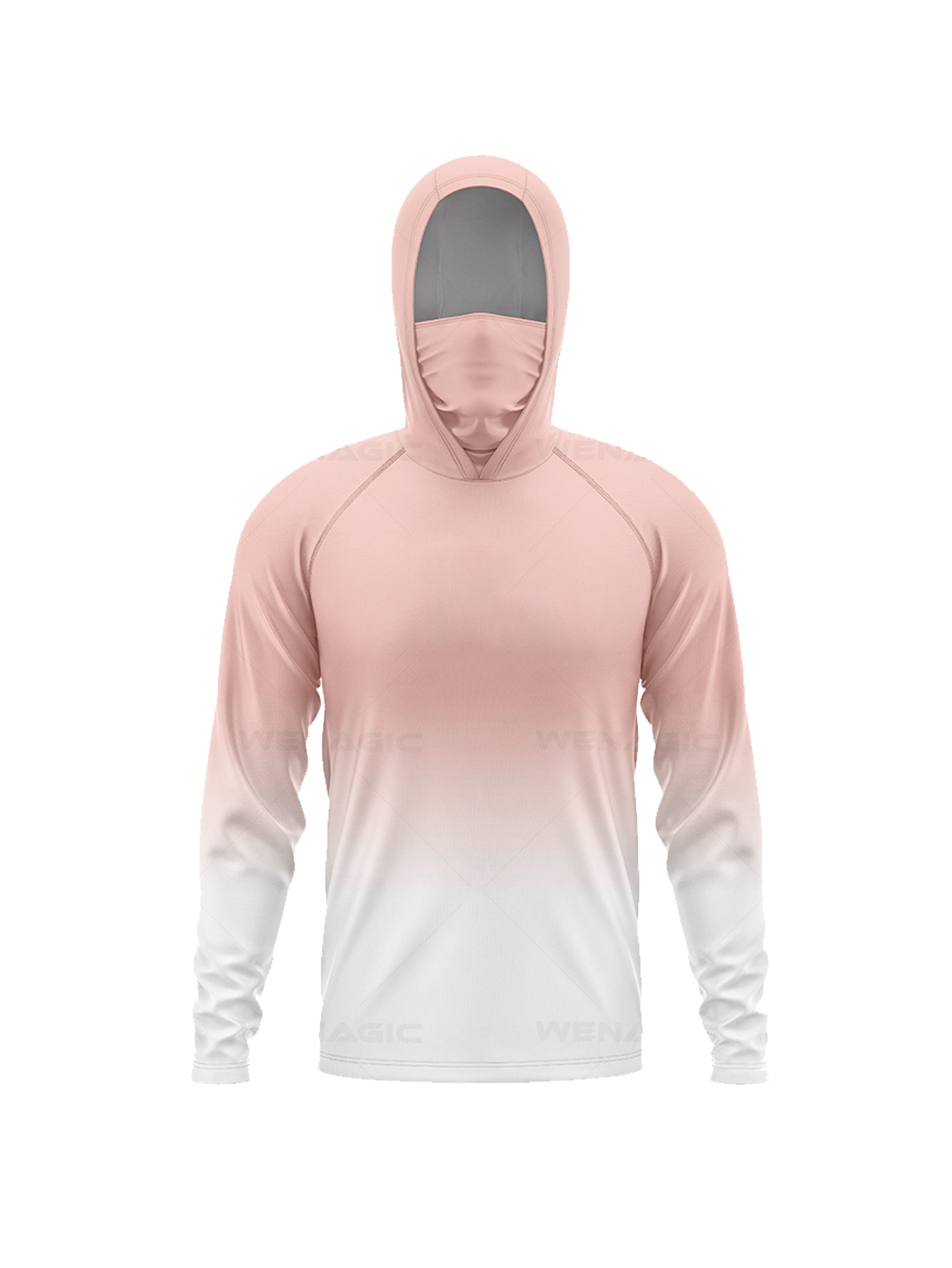 UPF50+ Sun‑Protective Men Fish - Fishing Hoodie ulasan dan harga